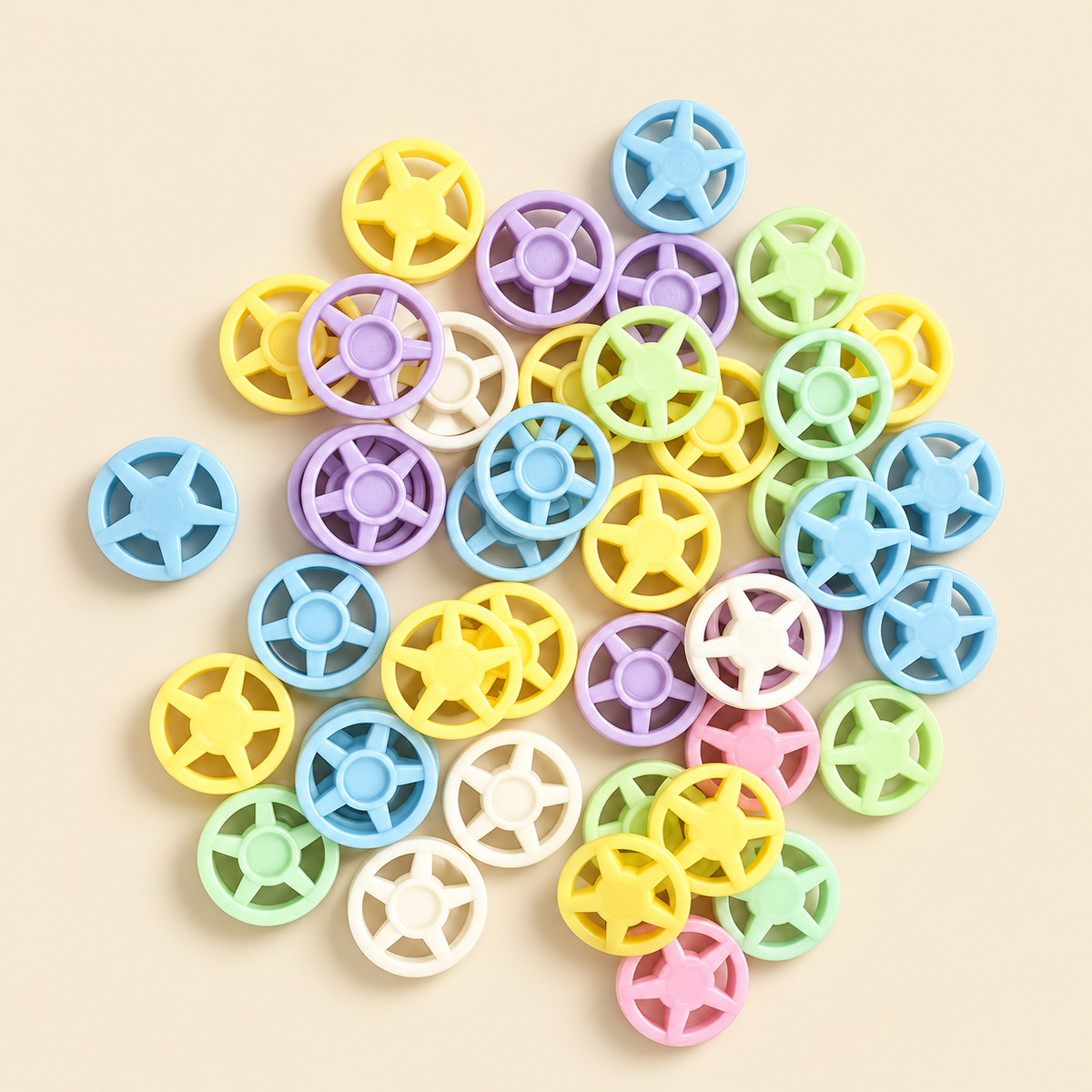 Pastel Magic Circle Filler Blocks 20g