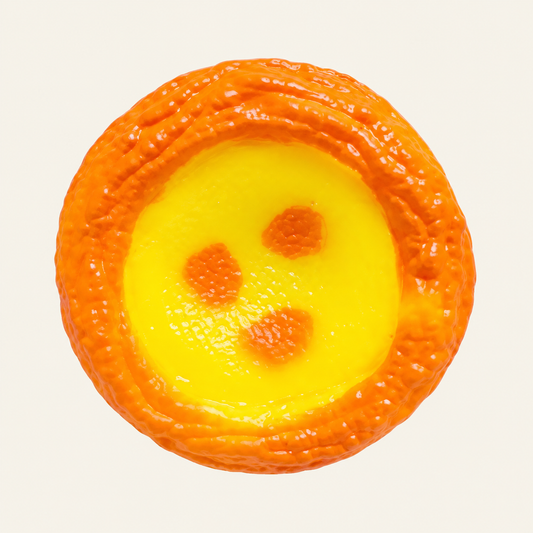 Egg Tart DIY Squishy Skin with Lid