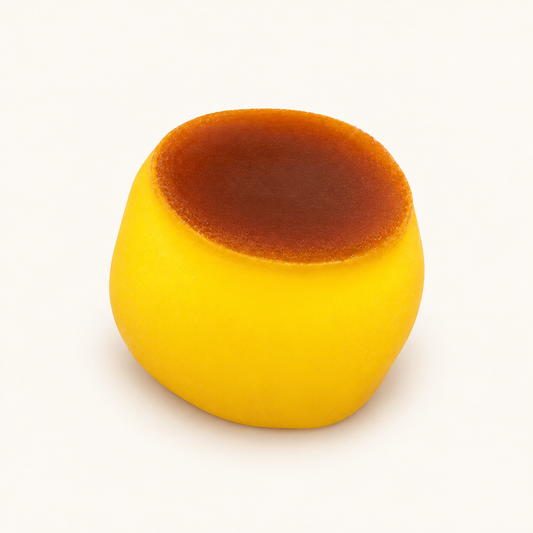 Caramel Pudding Crunch Squishy
