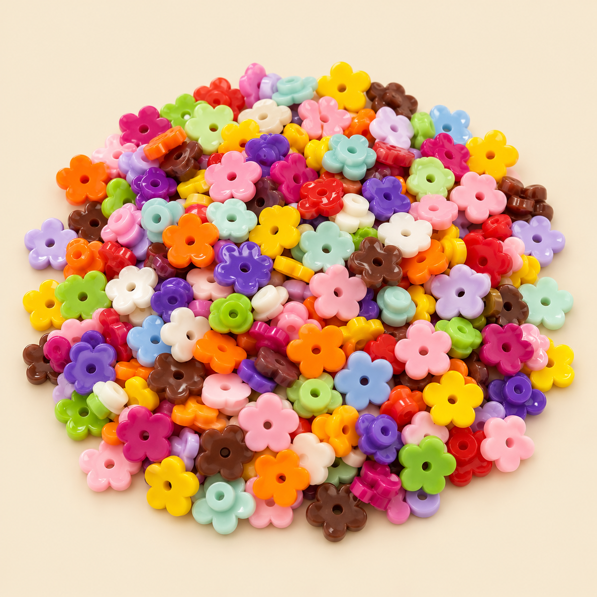 Mixed Color Flower Filler Blocks 50g