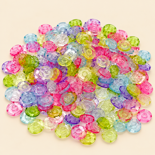 Mixed Color Transparent Ring Fillers 20g